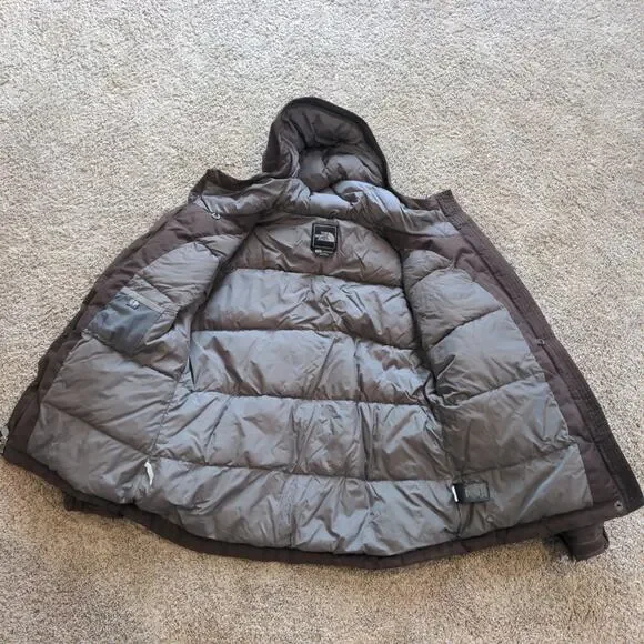 The North Face Greenland 550 Arctic Womens Down Jacket Size Medium Brown - Picture 4 of 6